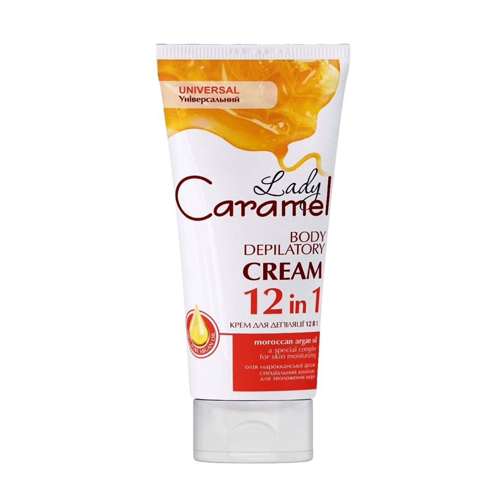 Універсальний крем для депіляції Caramel Lady 12 в 1, 200 мл
